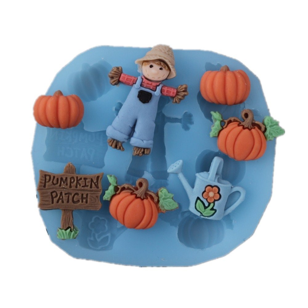 Premium Silicone Pumpkin Halloween Cake Molds - Fondant & Candy Decorating Tools for DIY Baking, Cupcakes, and Party Treats | Perfect for Halloween, Thanksgiving, and Fall-Themed Desserts