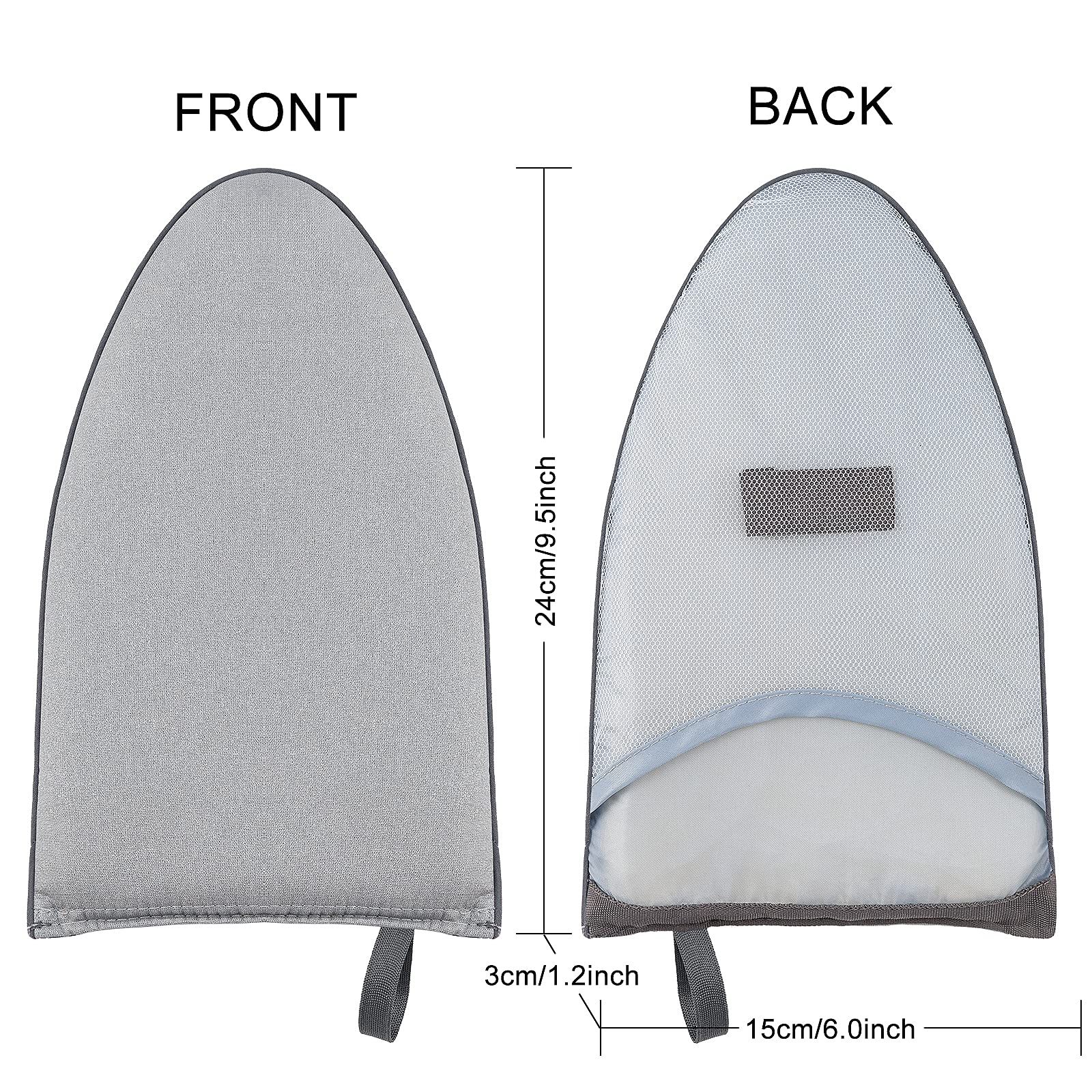 Heat Resistant Garment Steamer Gloves - Anti Steam Ironing Mitt for Clothes, Professional Garment Steamer Accessories - Perfect for Home Laundry, Dry Cleaning & Professional Tailoring