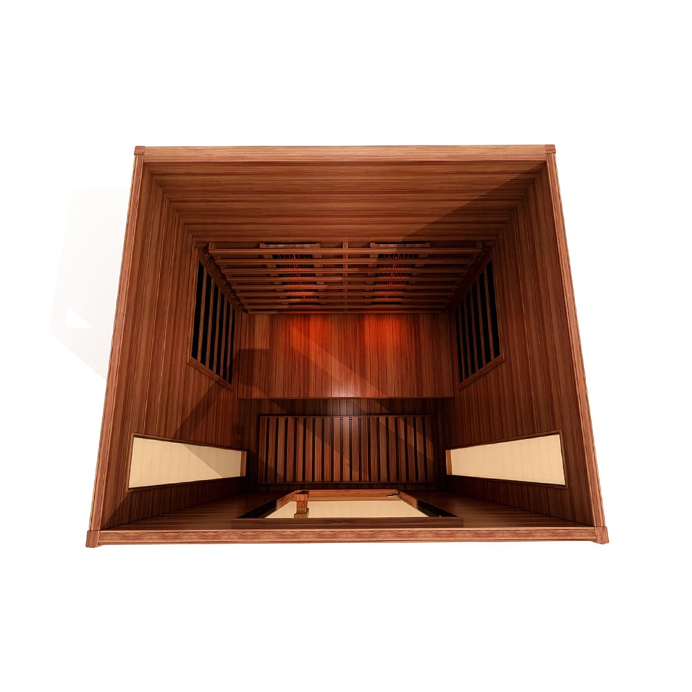 Maxxus MX-M206-01-FS 2-Person Full Spectrum Infrared Sauna with Cedar Wood - Detoxify, Relax & Rejuvenate at Home | Perfect for Home Spa, Wellness & Muscle Recovery