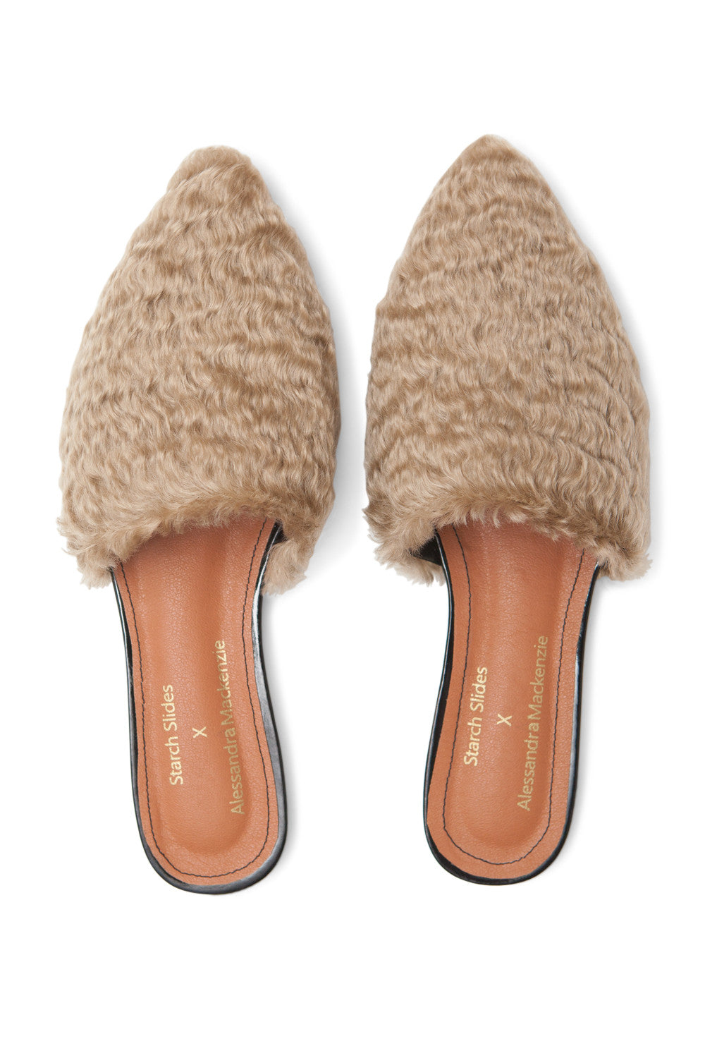 AM x STARCH SLIDES - Premium Camel Color Slides for Men & Women | Comfortable Summer Sandals for Beach, Pool, and Casual Wear