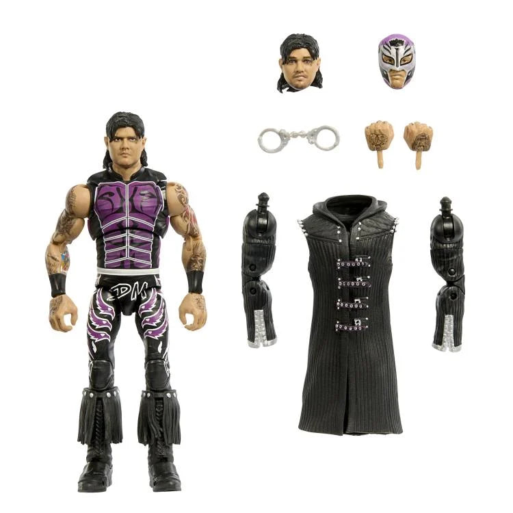 Dominik Mysterio WWE Ultimate Edition 23 Action Figure - Collectible Wrestling Toy for Fans & Display - Perfect for Play Battles, WWE Collection, and Gift Giving