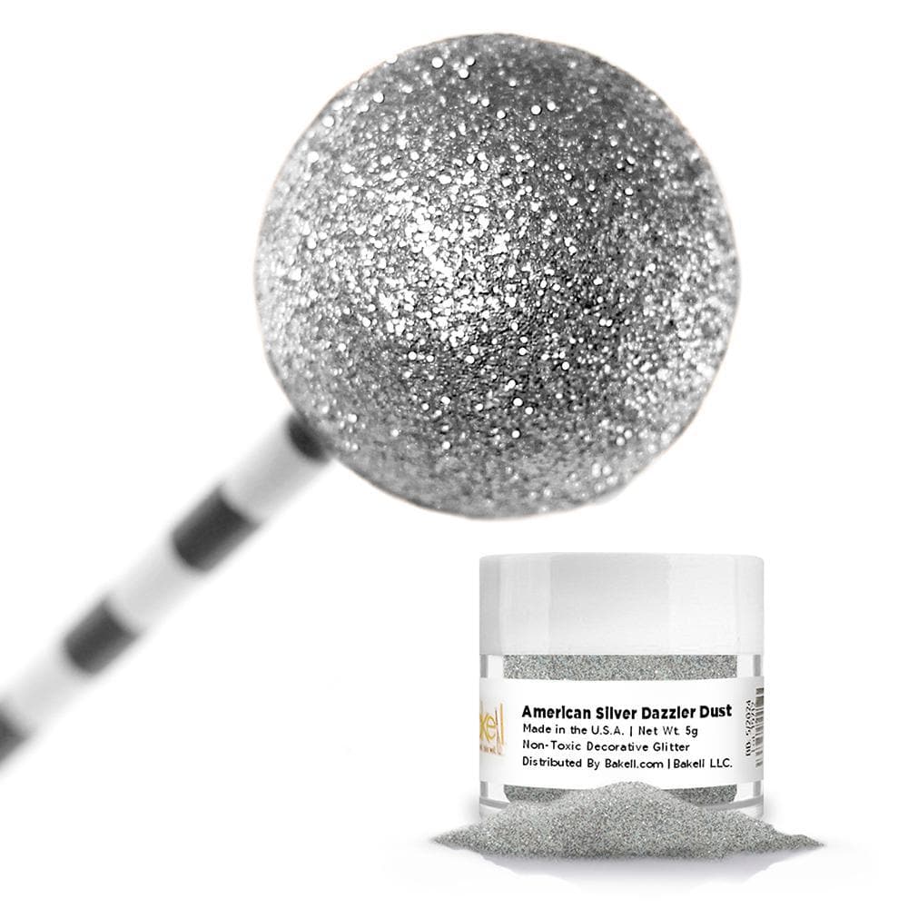 Wholesale American Silver Dazzler Dust® - Premium Glitter Powder for Crafts, DIY Projects & Nail Art | Perfect for Scrapbooking, Jewelry Making & Home Decor