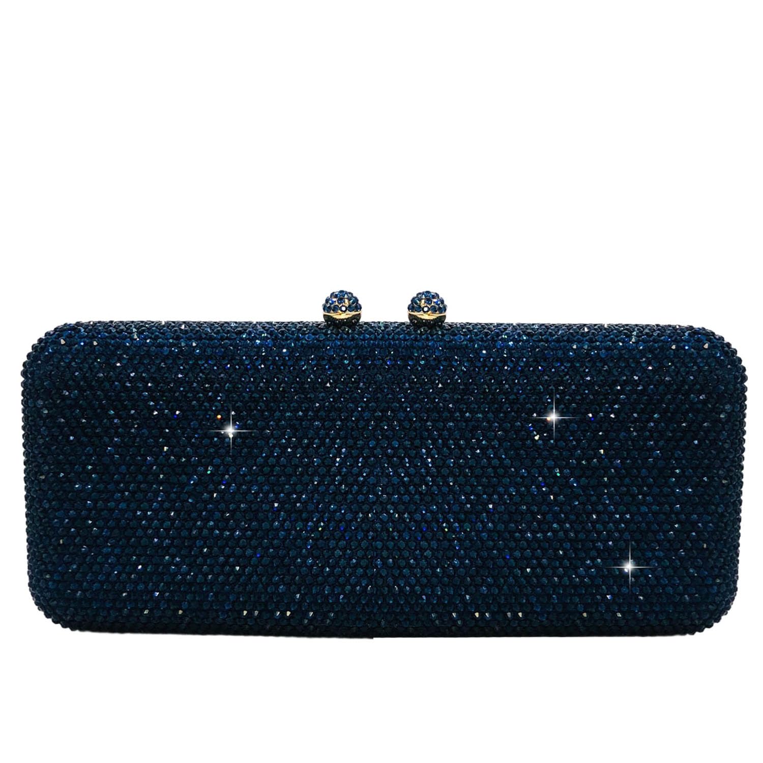 Elegant Crystal Rhinestone Clutch Purse for Women - Formal Evening Bag Wedding Party Clutch Handbag | Perfect for Prom, Cocktail Events & Special Occasions