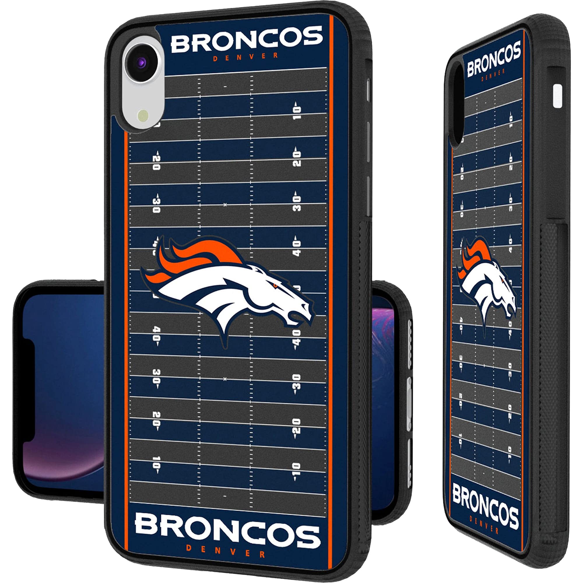 NFL iPhone Bumper Case with Team Field Design - Durable Protective Phone Cover for Football Fans | Perfect for Game Day, Tailgating & Showing Team Spirit