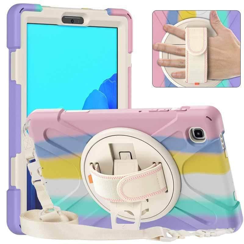 Samsung Galaxy Tab A7 Lite 2021 Shockproof Rugged Case - Heavy Duty Protective Cover for Kids & Travel - Drop Proof, Scratch Resistant, Military Grade Protection for Tablet