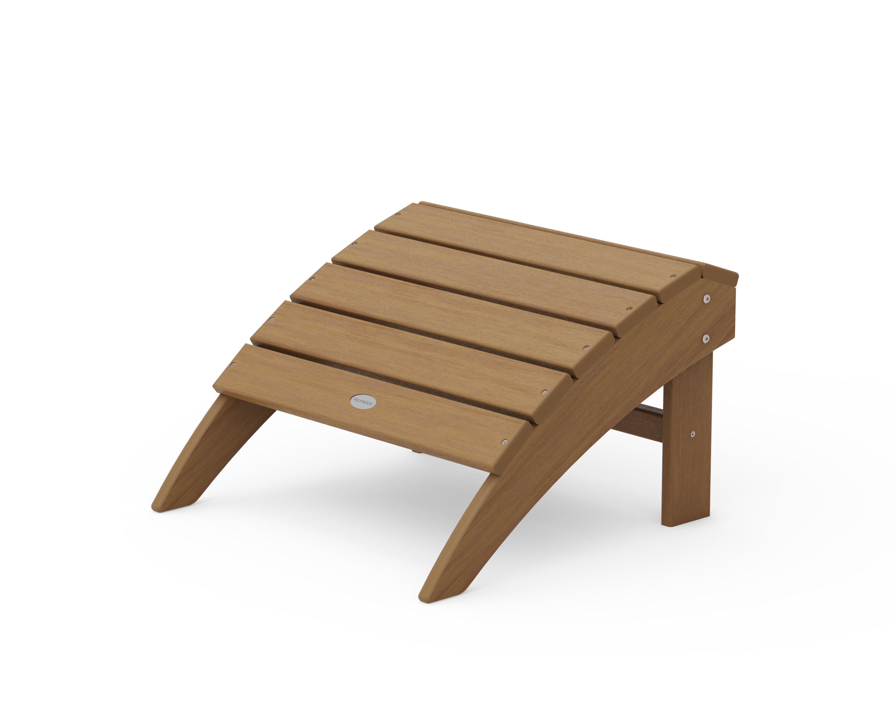 POLYWOOD Vineyard Adirondack Ottoman - Outdoor Patio Furniture, Weather-Resistant, Durable Plastic Wood - Perfect for Garden, Poolside & Backyard Relaxation