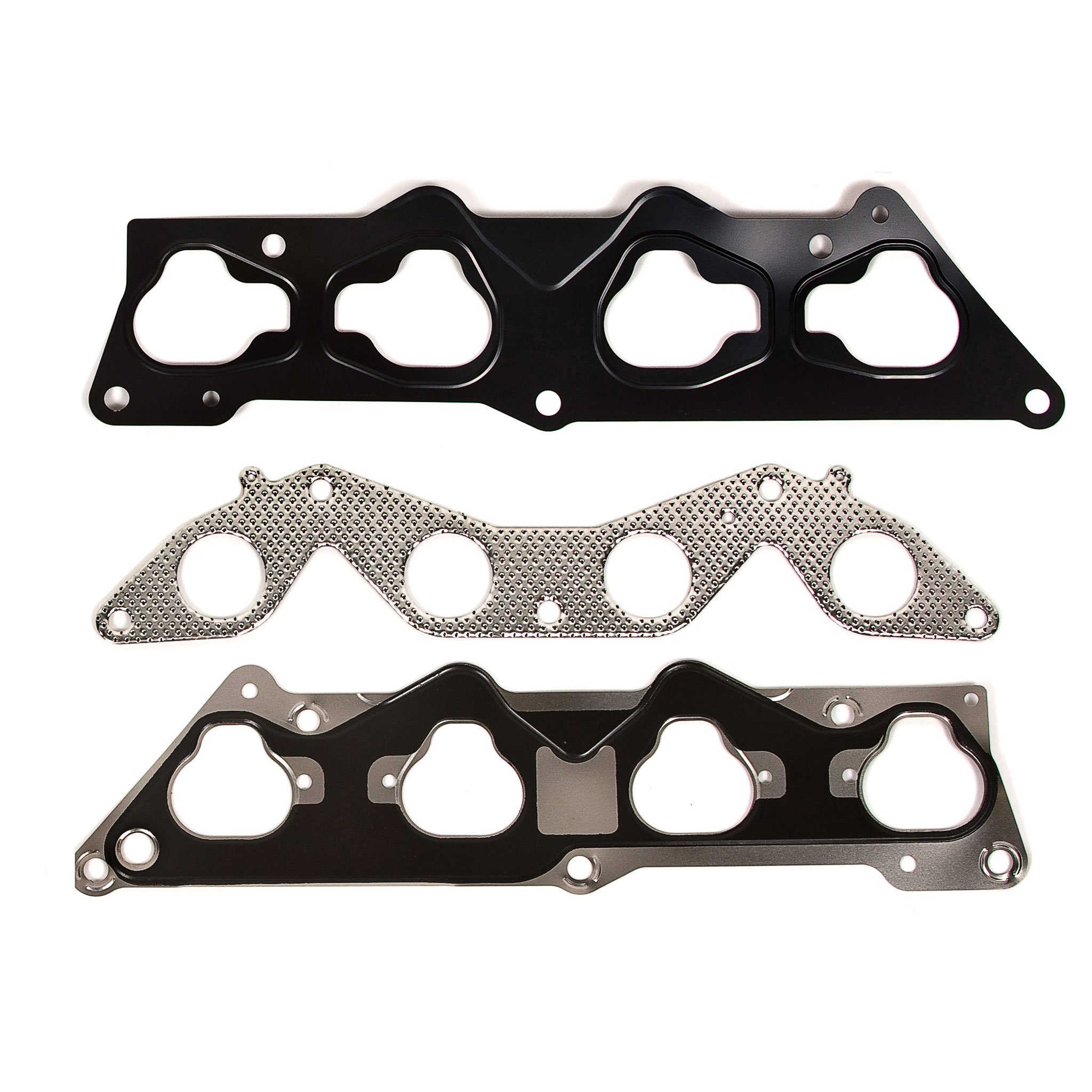 Evergreen FSHBIEV4034C Full Gasket Set with Head Bolts & Valves - Compatible with 01-05 Honda Civic VTEC EX HX SI 1.7L D17A2 D17A6 Engines - Perfect for Engine Rebuilds & Valve Cover Repairs