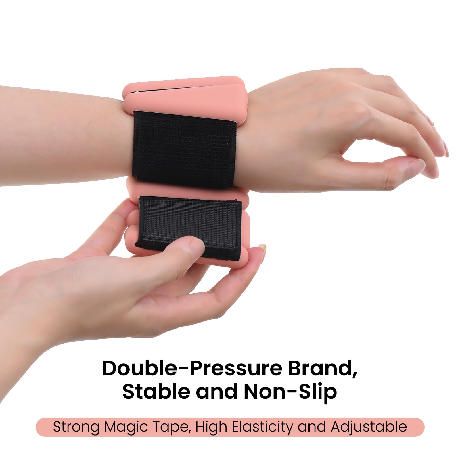 Adjustable Wearable Wrist & Ankle Weights Set for Women & Men - 2 Pack (1lb Each) for Strength Training, Yoga, Pilates, Cardio & Fitness Workouts | Perfect for Home Gym, Outdoor Exercise & Weight Loss Journey