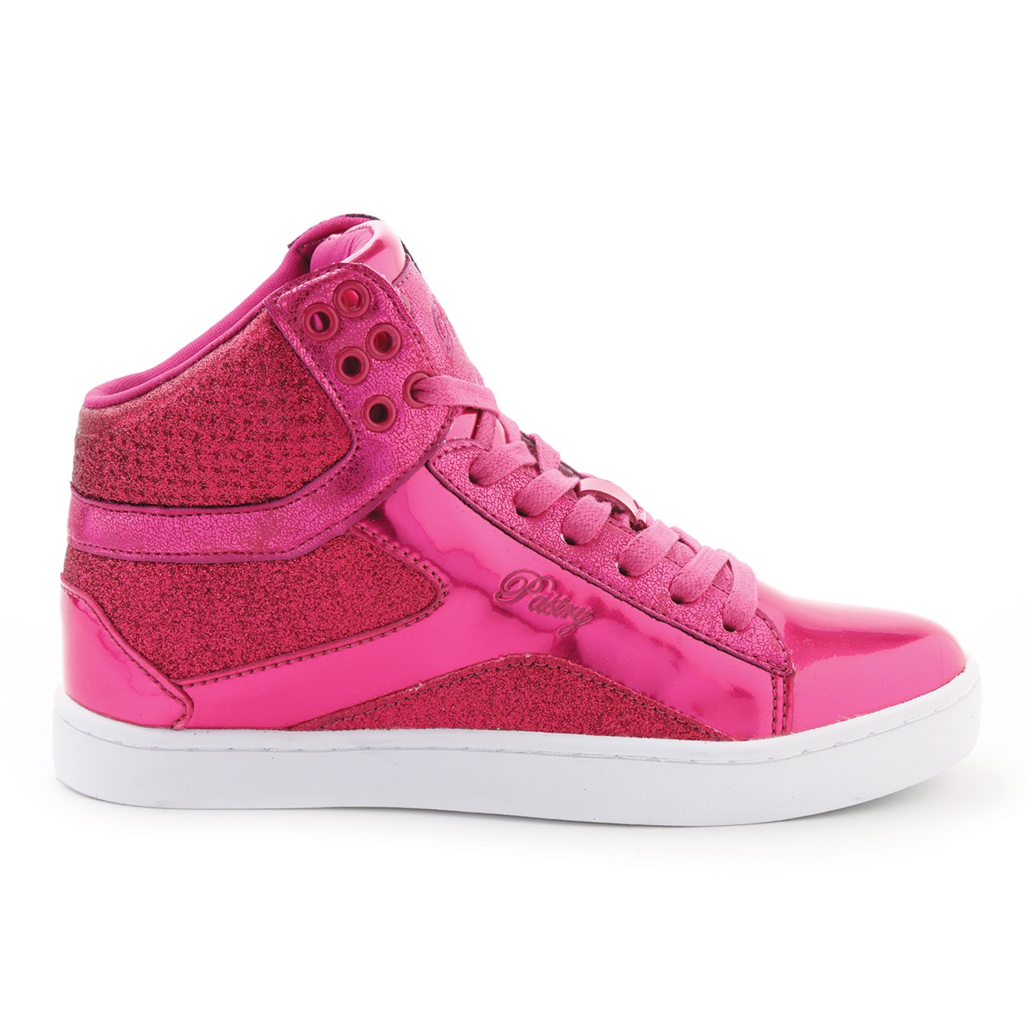 Glitter High-Top Sneakers for Women - Fashion Pastry Pop Tart Dance Shoes | Perfect for Dance Performances, Parties & Casual Wear