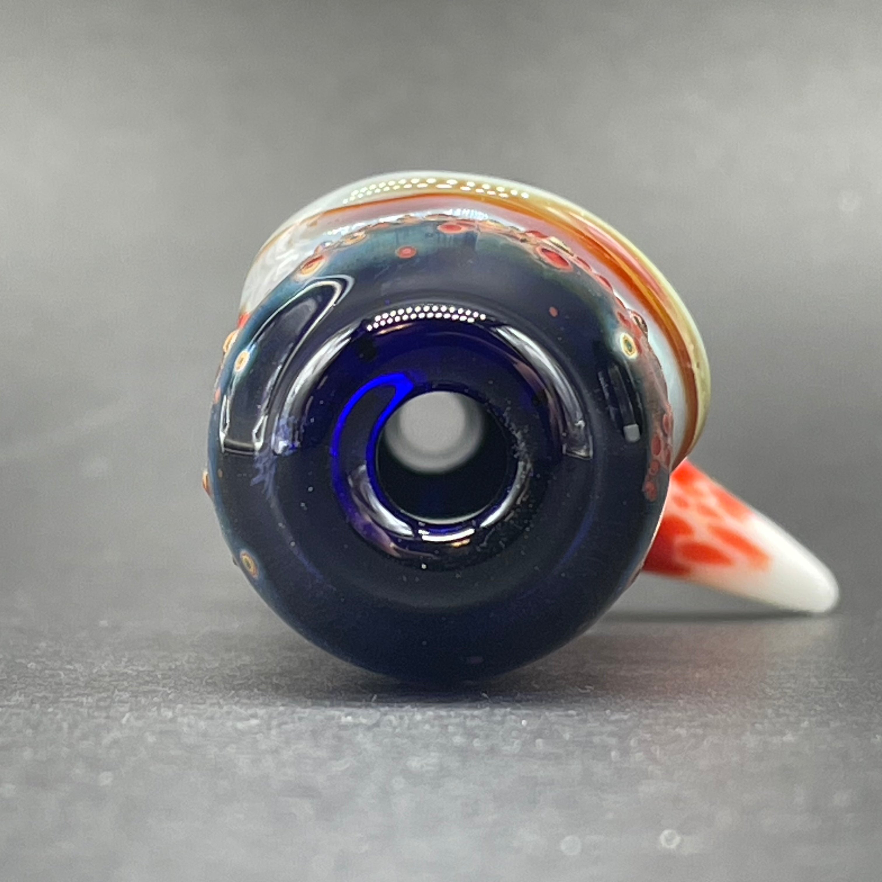 Cyclops Chillum Glass Pipe - Handmade Smoking Pipe for Herbs & Tobacco | Perfect for Travel, Camping & Outdoor Use