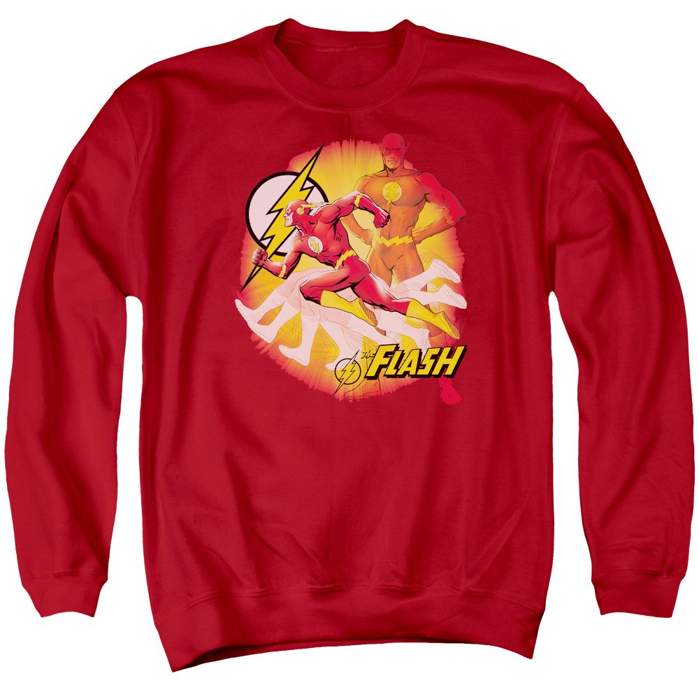 JLA Lightning Fast Unisex Crewneck Sweatshirt - Comfortable Casual Pullover for Men & Women - Perfect for Gym, Lounge & Everyday Wear