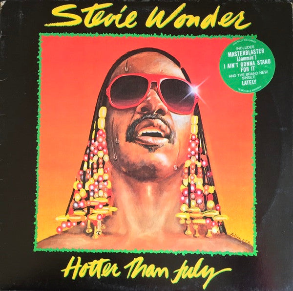 Stevie Wonder Hotter Than July Vinyl LP Album - Gatefold Cover - Very Good (VG) Condition - Perfect for Collectors & Music Lovers - Great for Home Listening & Gifts