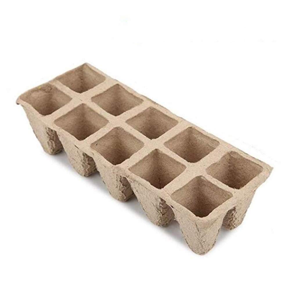 **Gadpiparty 13-Piece Indoor Plant Starter Kit - 10 Trays, Cactus Planter, Peat Pots for Seedlings, Organic Grow Disks | Perfect for Vegetables, Herbs & Succulents | Indoor Gardening & Home Decor**