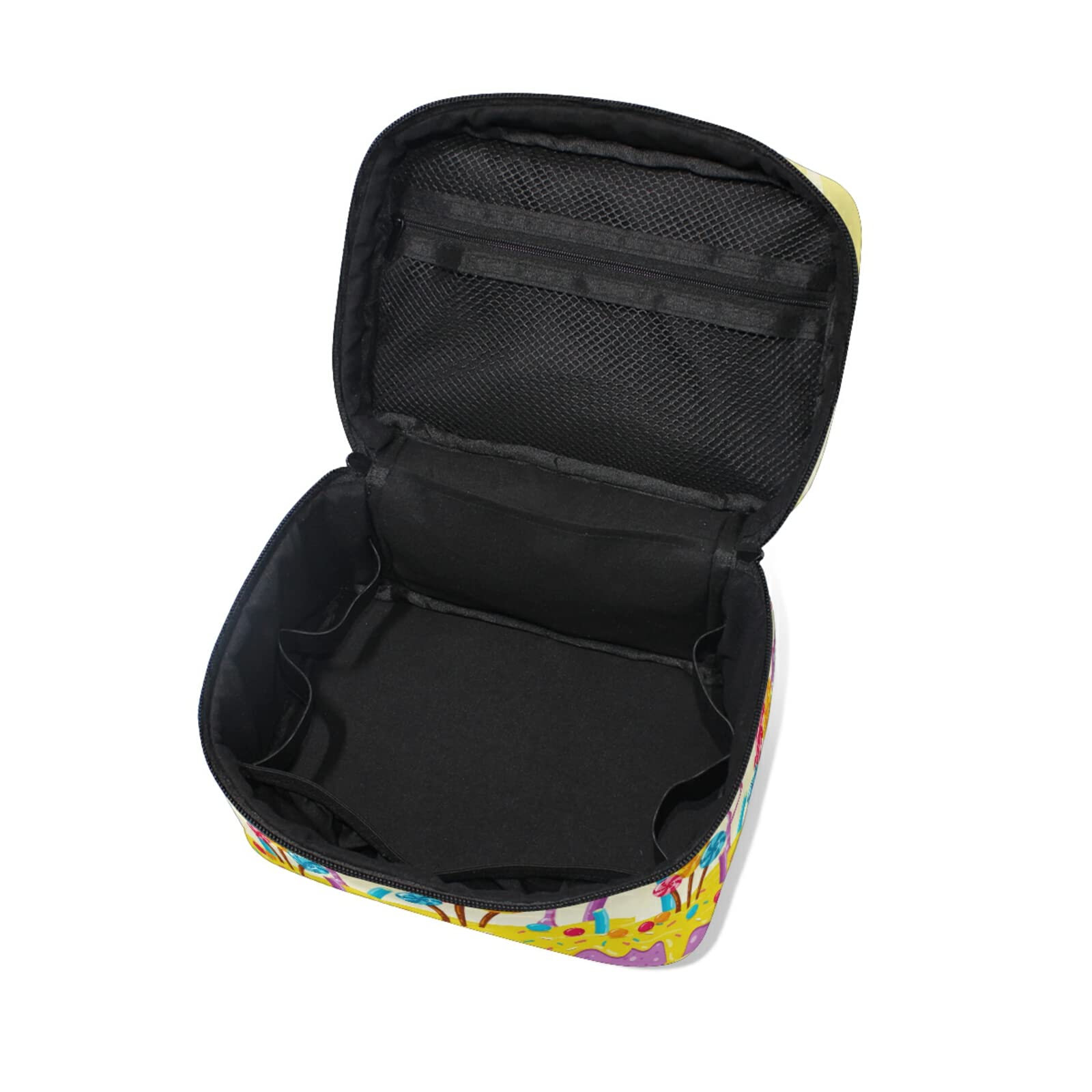 Adorable Baby Shower Gift Candy Cake Makeup Bag for Women - Cute Cosmetic Organizer & Travel Toiletry Case - Perfect for Bridesmaid Gifts, Birthday Presents & Travel Essentials