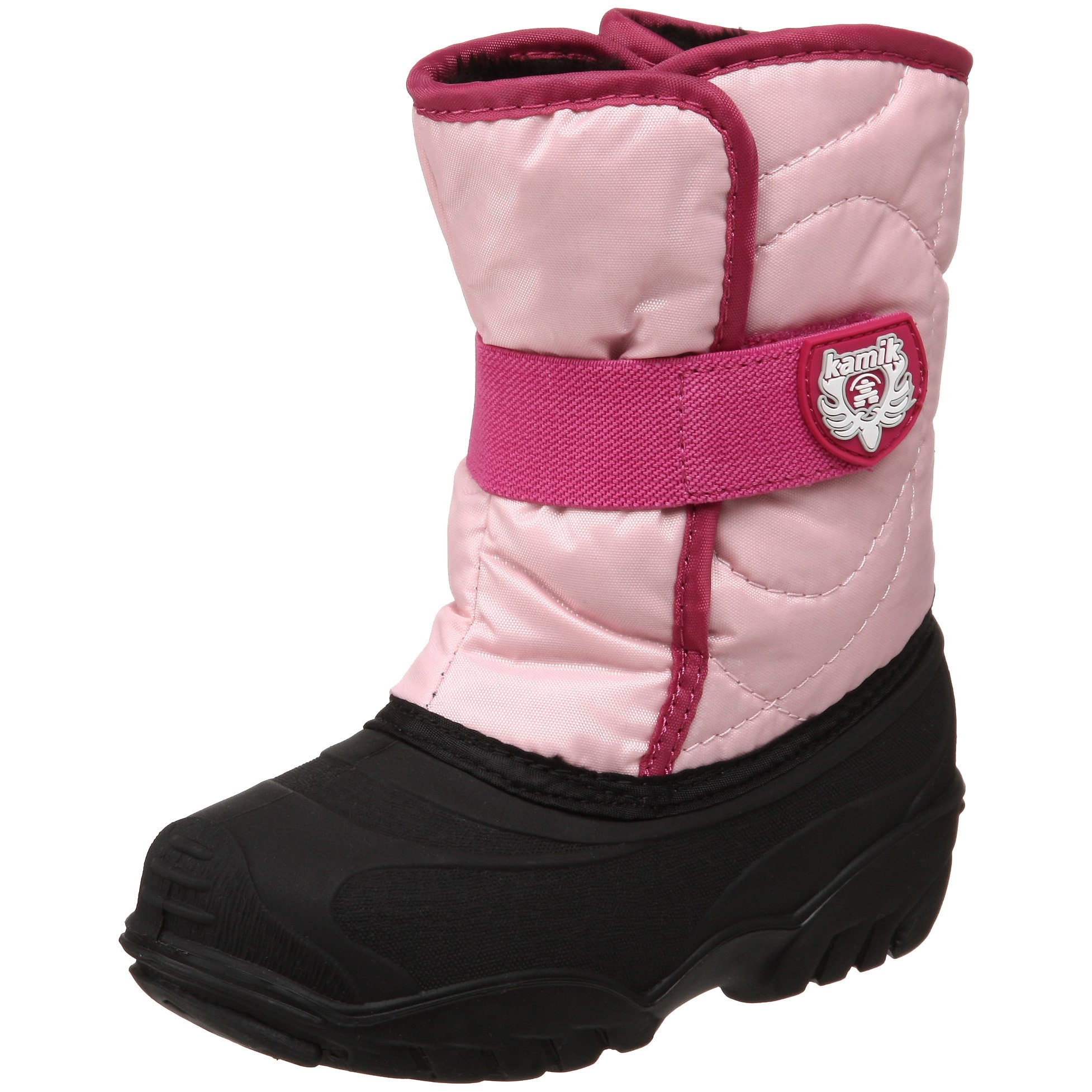 Kamik Snowbug 2 Cold Weather Boots for Toddlers - Waterproof Winter Snow Boots for Kids, Warm Insulated Outdoor Shoes for Boys & Girls - Perfect for Snow Play, Sledding & Winter Adventures