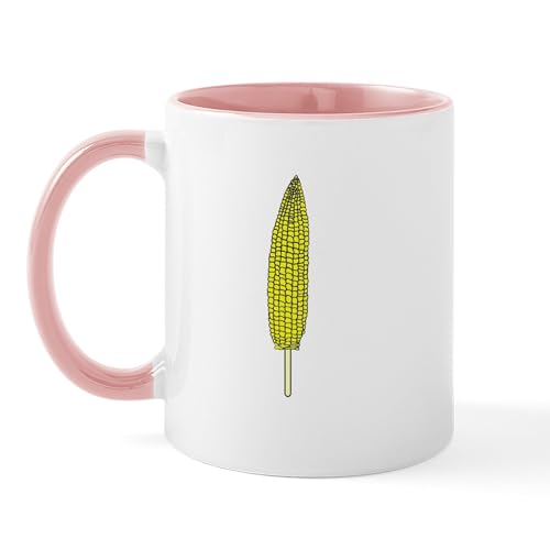 White/Pink Inside - Corn On A Stick Mug