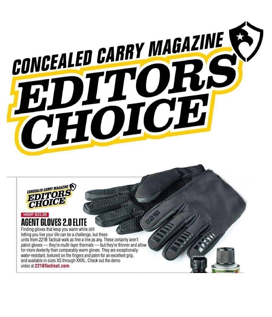 Agent Gloves 2.0 Elite - Thermal & Water Resistant Winter Gloves for Outdoor Sports, Hiking, and Cold Weather Activities