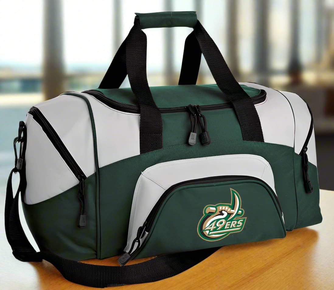 UNCC 49ers Duffle Bag - University of North Carolina Charlotte Gym Bag, Carry-On Travel Bag for Sports, Workouts & Weekend Getaways