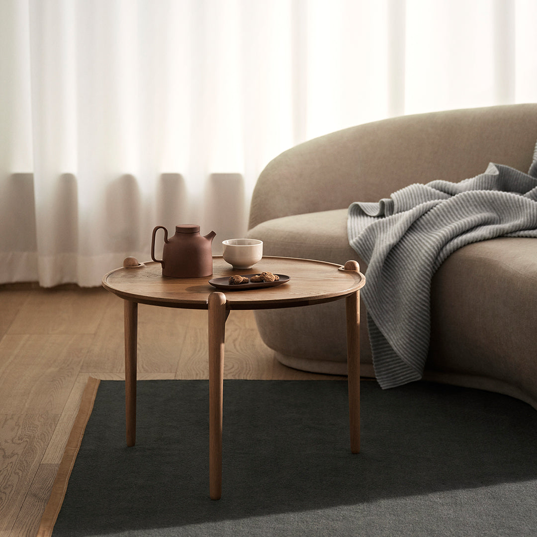 Modern Aria Coffee Table - Mid-Century Style Wooden Living Room Table for Home Decor | Perfect for Living Room, Lounge & Office Spaces