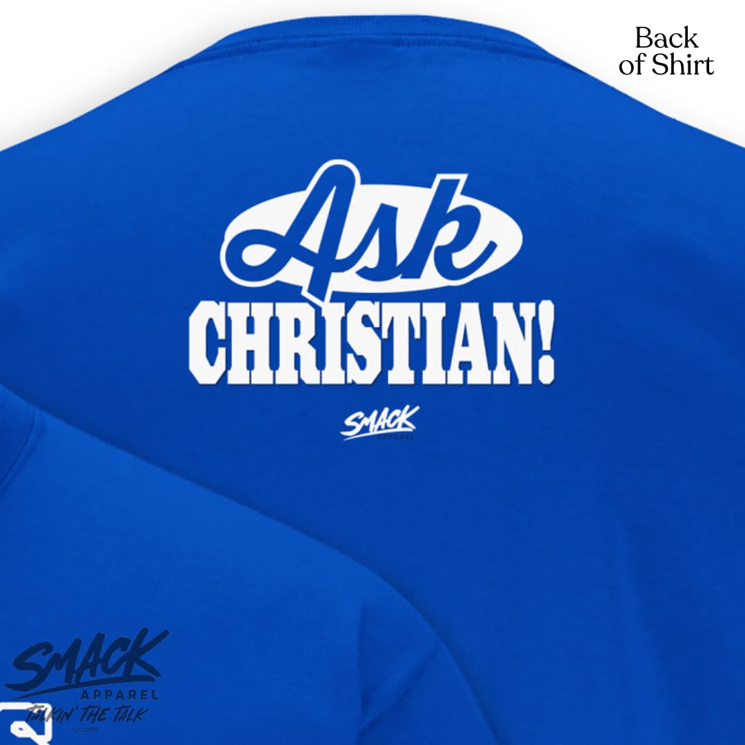 Duke Basketball Fans Blue T-Shirt - 'They Hate Us Cause They Ain't Us' Slogan - Sizes SM to 5XL - Perfect for Game Day, Fan Events & Casual Wear