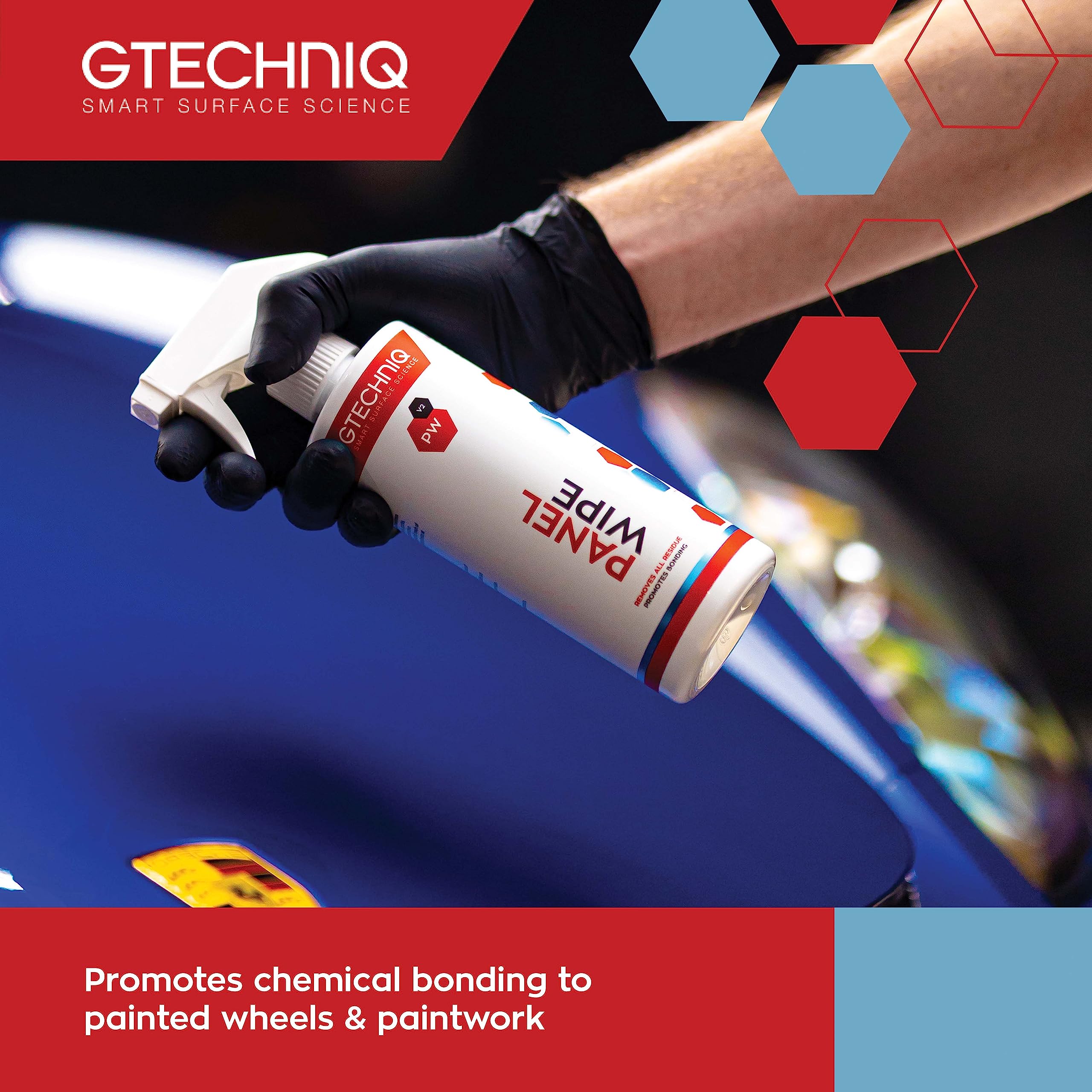 Gtechniq Panel Wipe - Premium Car Cleaning Solution for Polish Residue Removal, Fragrance-Free & Transparent, 5L - Ideal for Pre-Sealant Prep & Detailing Before Ceramic Coating
