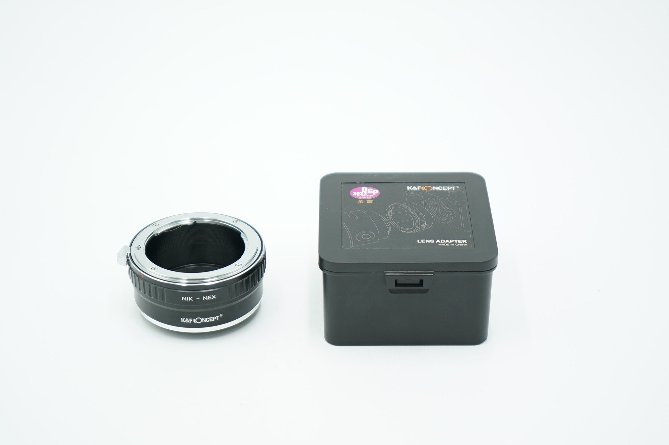 K&F Nikon to Sony NEX Lens Mount Adapter - Compatible with Nikon F Lenses to Sony E Mount Cameras (A7, A6000, NEX Series) - Perfect for Photography & Videography