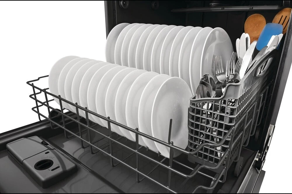 Frigidaire FDPH4316AD 24-Inch Built-In Dishwasher - Black Stainless Steel | Energy Star Certified | Quiet Operation | Perfect for Small to Medium Kitchens