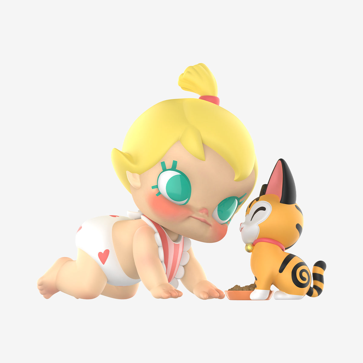 Baby Molly When I Was Three Series Collectible Figures - 12 Piece Set for Display, Gift Giving, and Kids' Room Decor