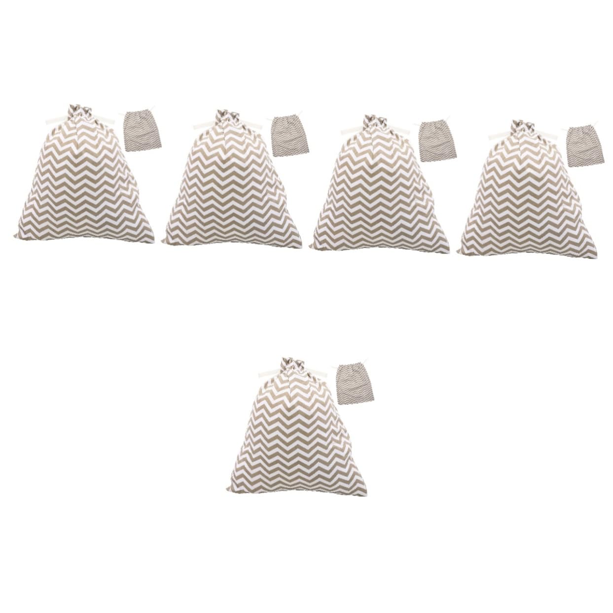 5-Pack Diaper Pail Refill Bags - 420D Oxford Cloth Washable Trash Can Liners for Diaper Genie, Laundry Basket & Wet Cloth Storage | Essential Nursery & Laundry Room Organizer