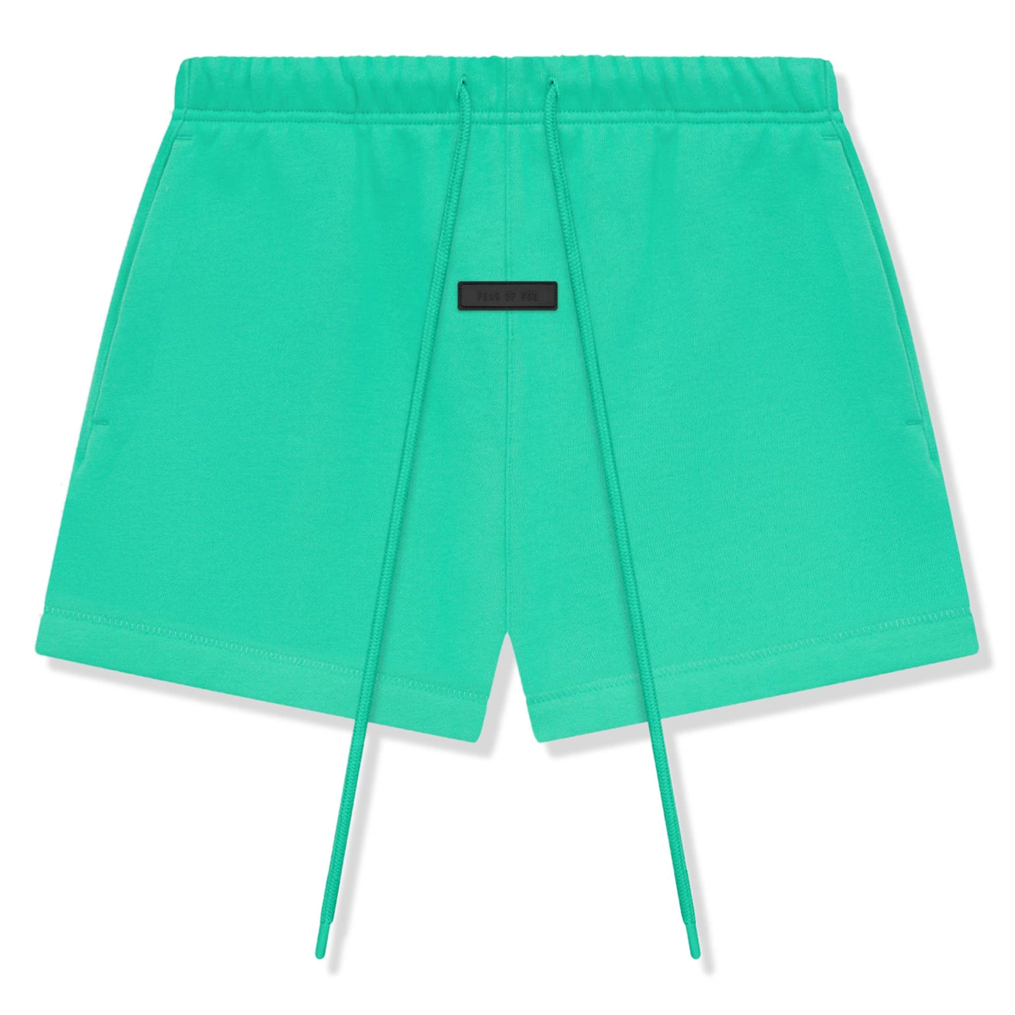 Fear of God Essentials Mint Green Shorts for Men - FW23 Collection | Casual Summer Wear & Lounge Shorts for Comfort & Style