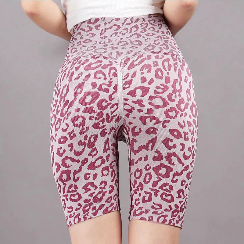 Women's High Waist Yoga Shorts - Seamless Scrunch Butt Lift Gym Leggings, Stretchy Workout Sports Tights for Running, Yoga & Fitness | Comfortable Activewear for Women