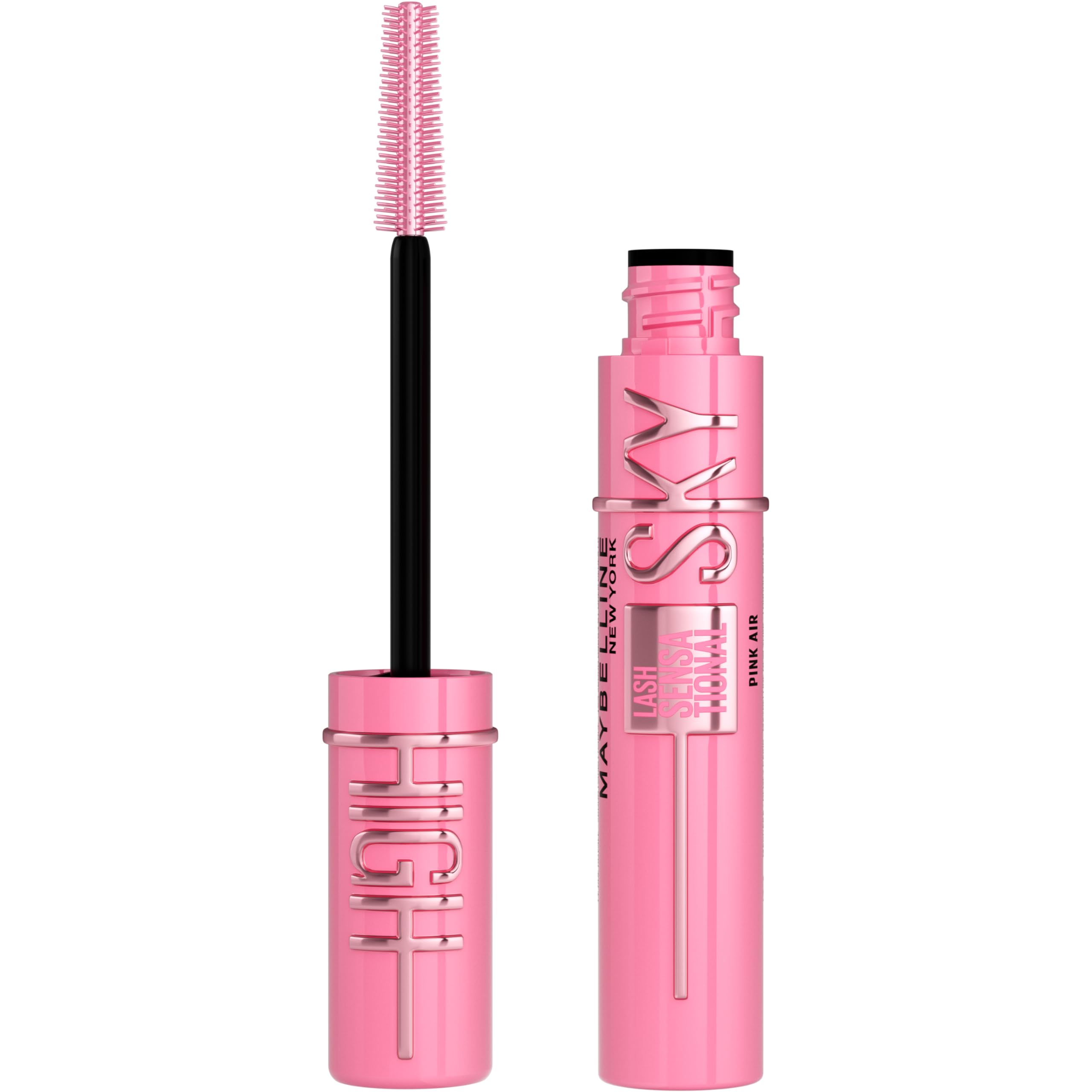 Maybelline Lash Sensational Sky High Mascara 7.2ml Volumizing & Lengthening - Pink Air | Perfect for Day to Night Makeup & Special Occasions