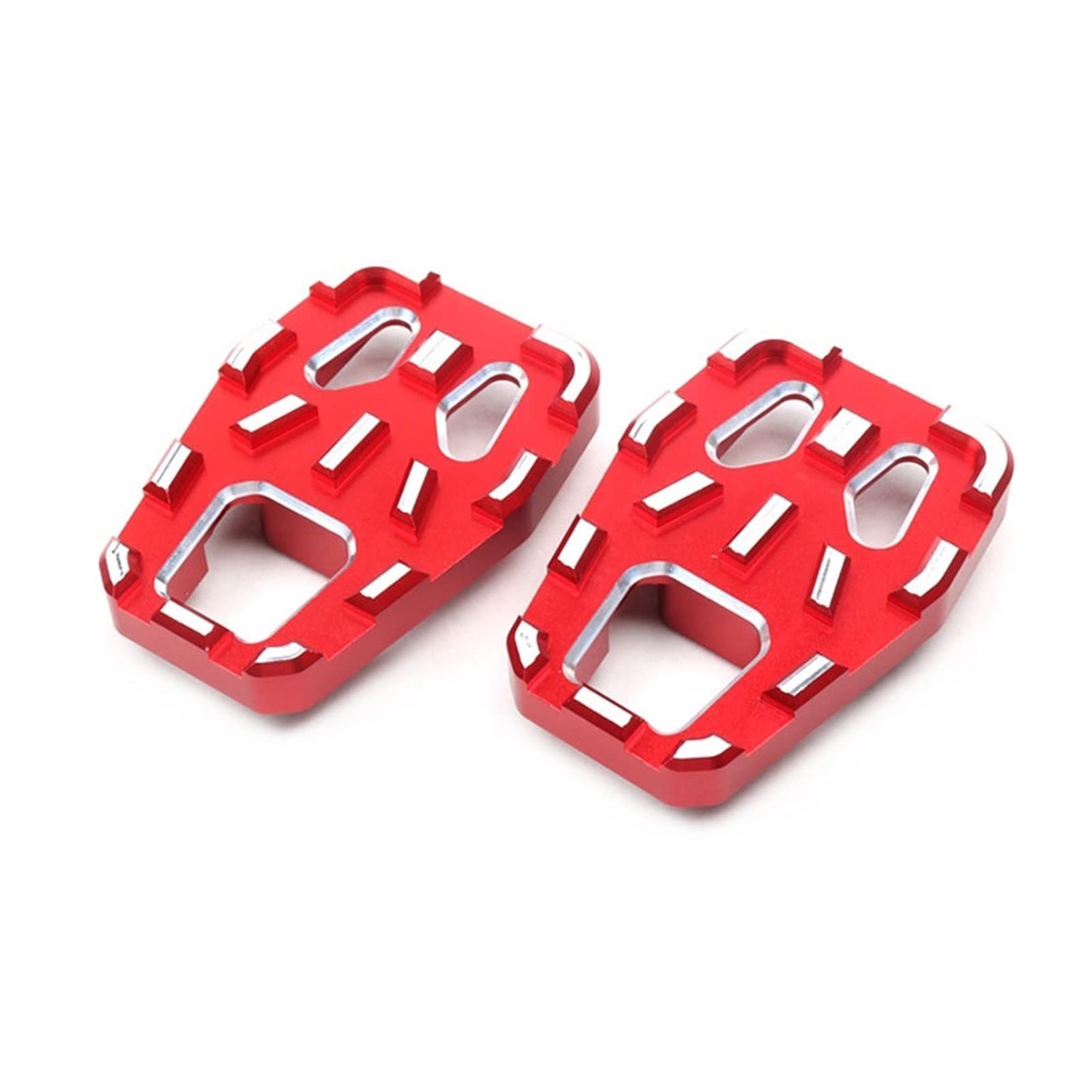Honda CRF1000L Africa Twin Adventure Sports 2014-2019 Wide Foot Pegs - Billet MX Rest Replacement Upgrade Accessories (Blue) - Durable Off-Road Motorcycle Parts for Adventure Touring & Trail Riding