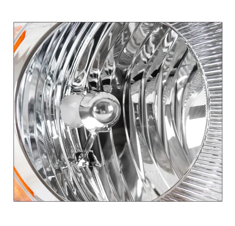 2007-2009 Dodge Durango Replacement Chrome Headlights with 6.25