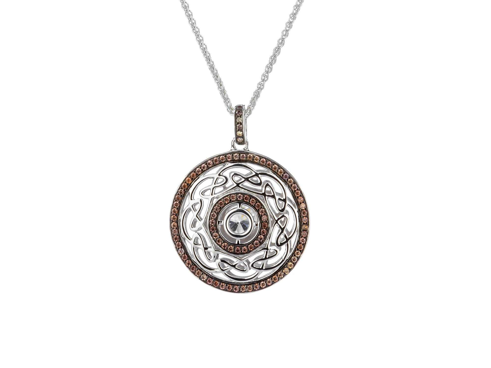 Night & Day Pendant Necklace (#14117) - Elegant Day to Night Jewelry for Women, Perfect for Parties, Dates & Special Occasions