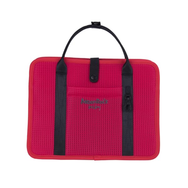 Sport Dami Tote Bag for Women - Large Red Gym Bag with Zipper Pockets - Perfect for Workout, Travel, Yoga & Beach Day Essentials