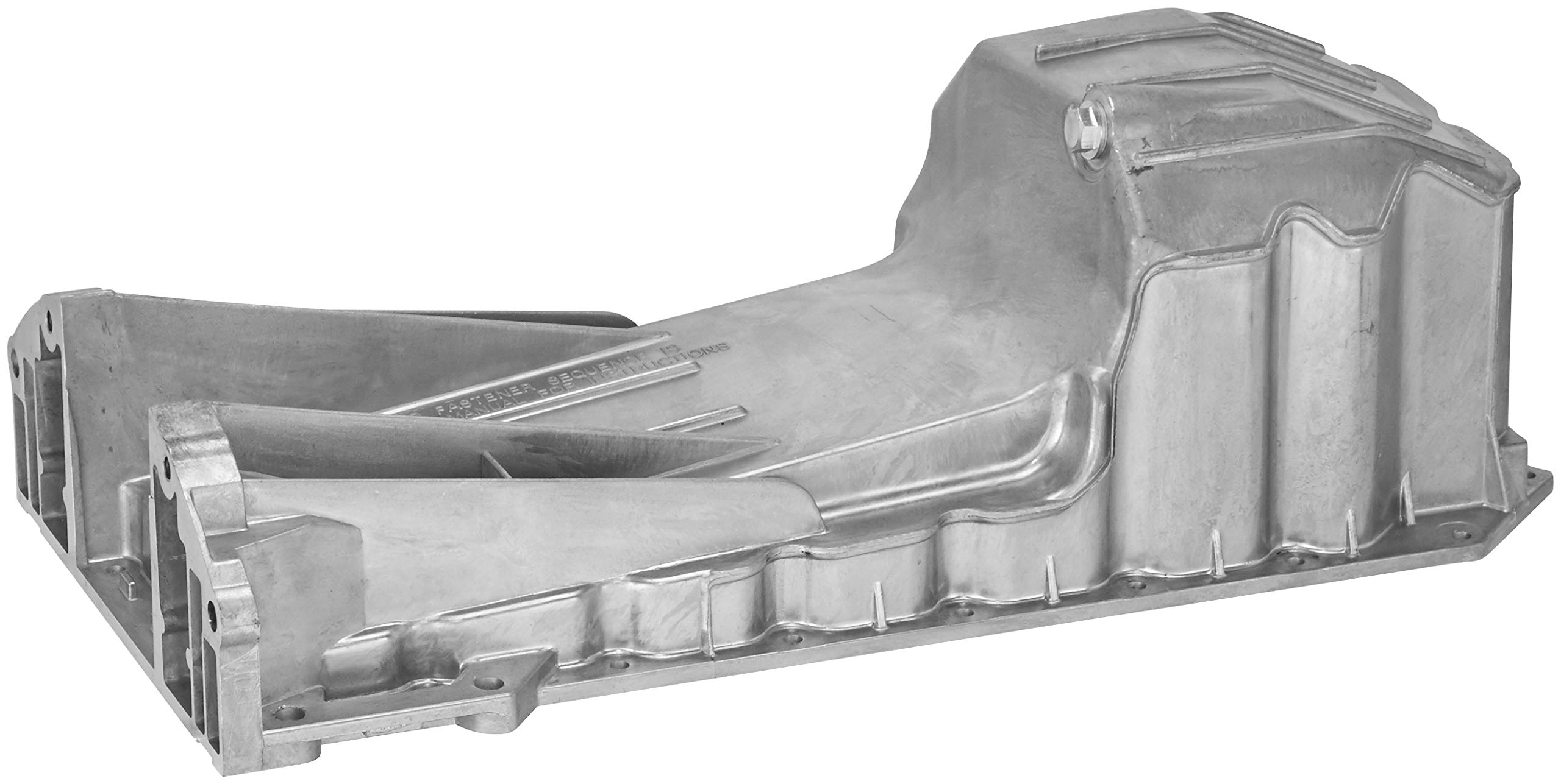 Spectra Premium CRP49A Replacement Oil Pan - Durable Aluminum Construction for Cars & Trucks - Perfect for Engine Maintenance & Leak Prevention