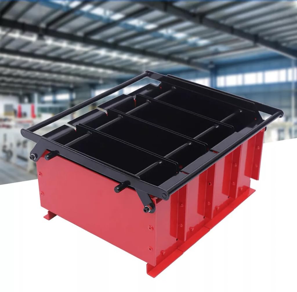 Heavy Duty Manual Newspaper Clumping Press - Brick Briquette Machine for Fireplace, Wood Stove & Outdoor Camping - Indoor/Home Garden Paper Log Press Tool for Eco-Friendly Recycling