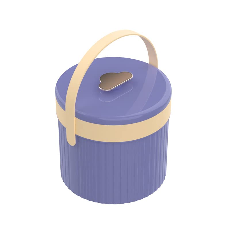 Premium Silicone Ice Bucket with Lid - Reusable Freezer Ice Cube Maker, Space Saving & Portable Ice Mold for Cocktails, Beverages, and Party Drinks - Perfect for Home Bars, Outdoor Picnics, and Entertaining Guests