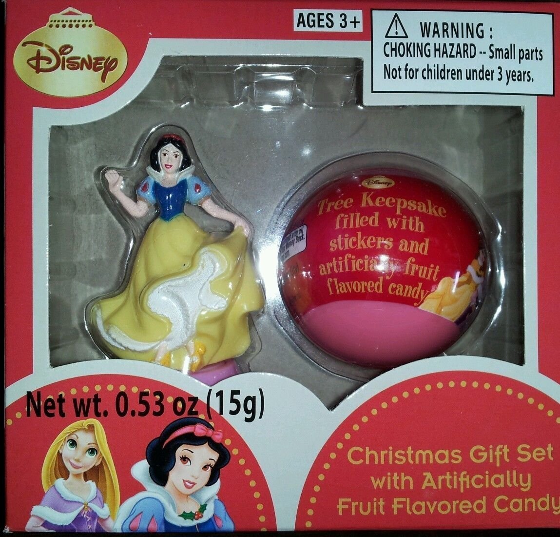 Snow White Princess Themed Christmas Gift Set with Assorted Fruit Flavored Candies - Perfect for Holiday Gifts, Birthday Presents & Party Favors