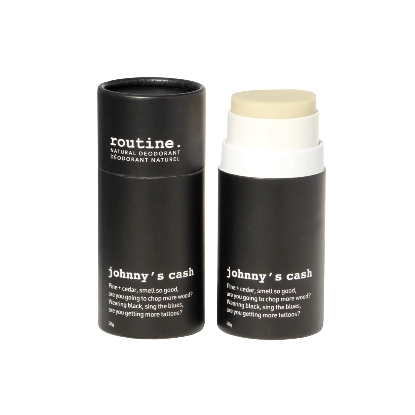 Johnny's Cash Natural Deodorant Stick for Men & Women - Long Lasting Odor Protection - Aluminum Free, Cruelty Free - Perfect for Gym, Work & Daily Freshness