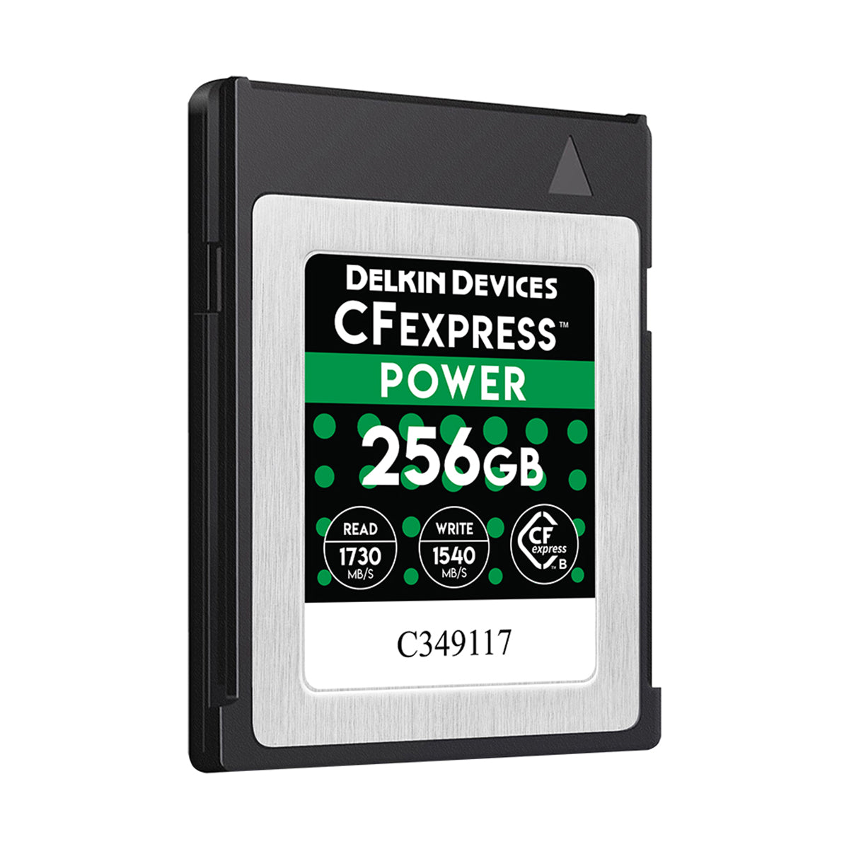 Delkin 256GB CFexpress Type B Memory Card - High-Speed Performance for Professional Cameras & 4K Video Recording - Perfect for Nikon Z9, Canon EOS R5, Sony A1 & More