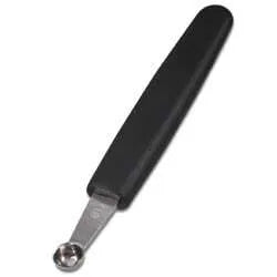 Premium Stainless Steel Melon Baller - 3/8 Inch Professional Fruit Scoop Tool for Perfect Melon Balls - Ideal for Fruit Salads, Cocktail Garnishes & Kitchen Prep