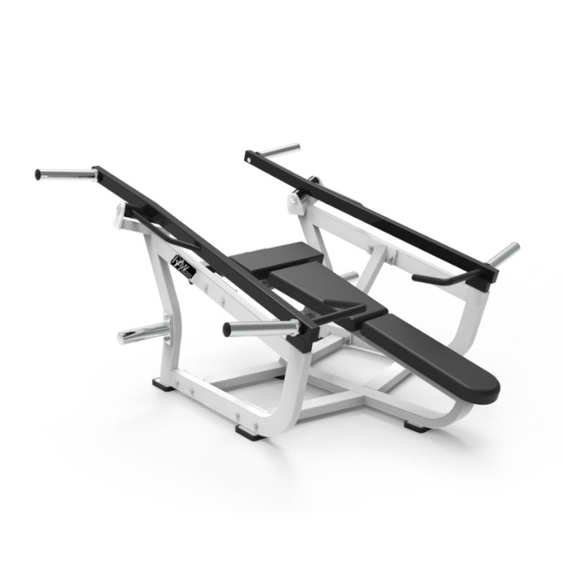 Pegasus 3S Plate Loaded Iso Lateral Decline Bench Press Machine - Professional Strength Training Equipment for Home & Commercial Gym Use