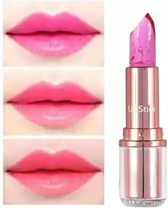 Color Changing Lip Gloss - Pink Hydrating Lip Jelly with Waterproof Formula for Long-Lasting Wear | Perfect for Daily Use, Parties, and Special Occasions