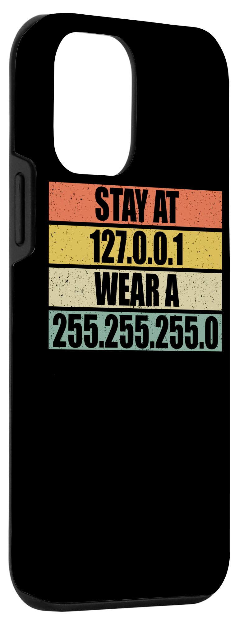 iPhone 12 Mini Case for IT Professionals - Durable Protective Cover with Tech-Inspired 127.0.0.1 & 255.255.255.0 Design - Perfect for Engineers, Programmers & Computer Science Enthusiasts at Work or Home Office