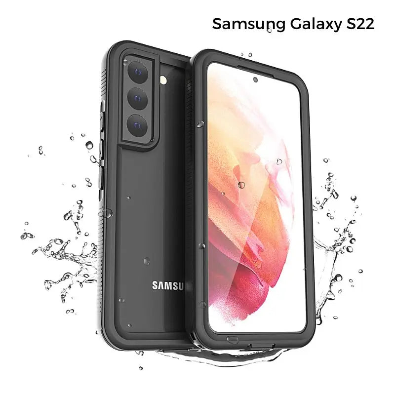 Waterproof Samsung Galaxy S Series Phone Case - Shockproof & Dirt Resistant Cover for S20/S21/S22/S23 - Perfect for Outdoor Activities, Swimming & Extreme Sports