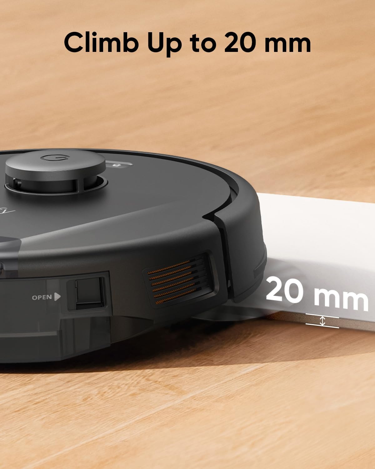 eufy L60 Robot Vacuum Cleaner with 5000Pa Ultra-Strong Suction & iPath Laser Navigation - Smart Self-Charging Robotic Vacuum for Pet Hair, Hardwood Floors & Deep Cleaning - Perfect for Home, Office & Large Spaces