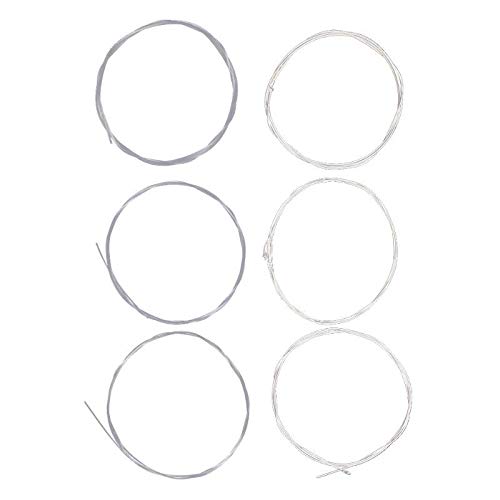 Nylon Classical Acoustic Guitar Strings Set of 6 - Nano Coated Replacement Strings for Electric & Acoustic Guitars (NX36 Color) - Perfect for Practice, Performances & Studio Recording