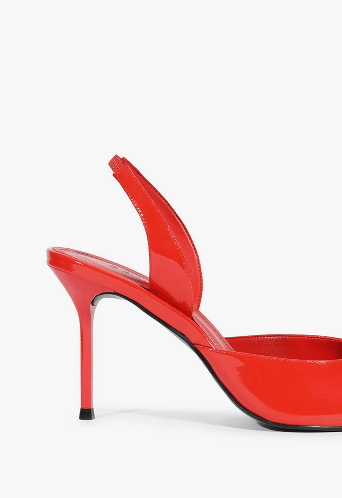 Lexi Sling Patent Leather Pump - Women's High Heel Dress Shoes for Party & Wedding | Comfortable & Stylish Evening Pumps for Formal Occasions